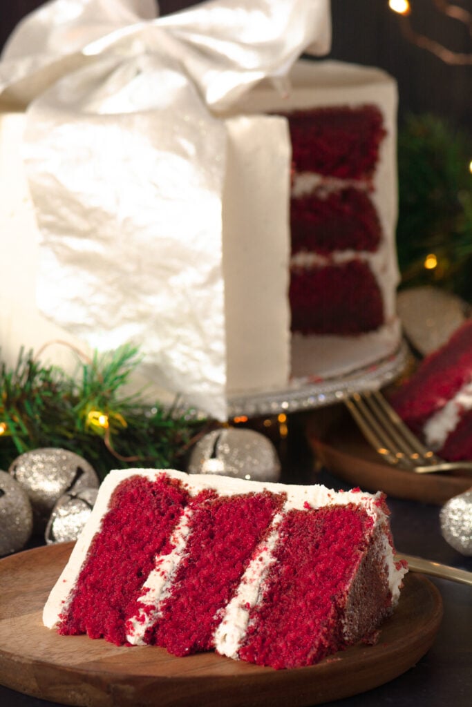 Red Velvet Layer Cake with Cream Cheese Frosting