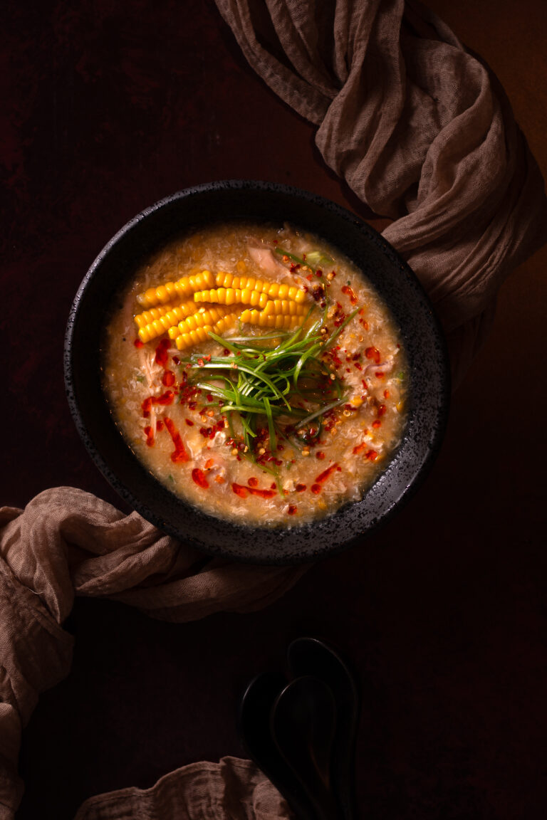 Chicken & Sweet Corn Egg Drop Soup