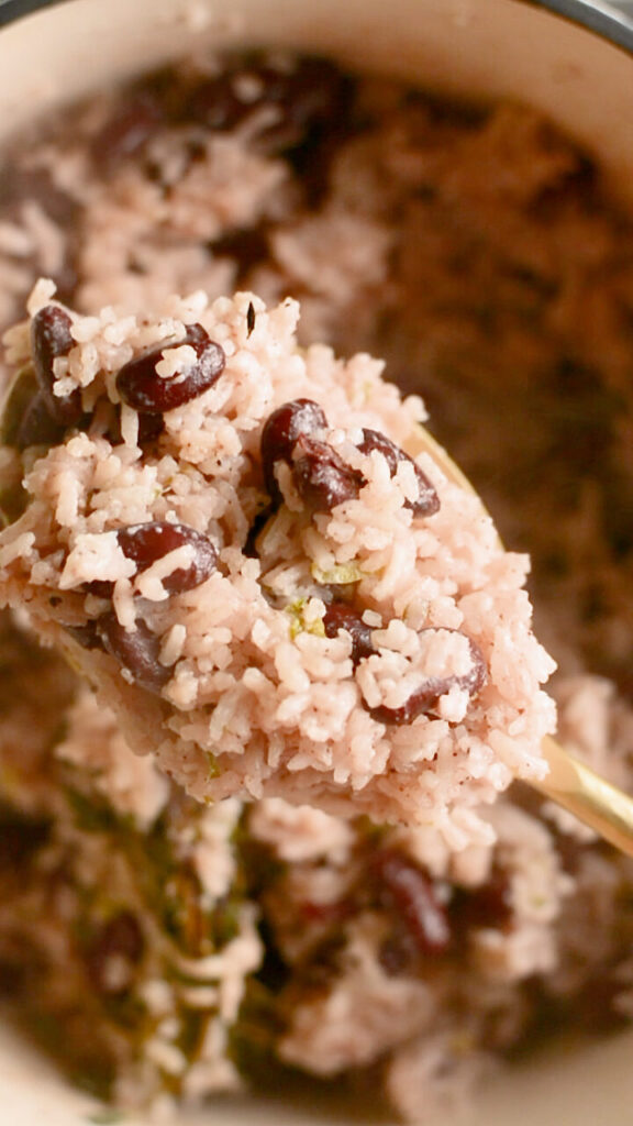 Authentic Jamaican Rice and Peas