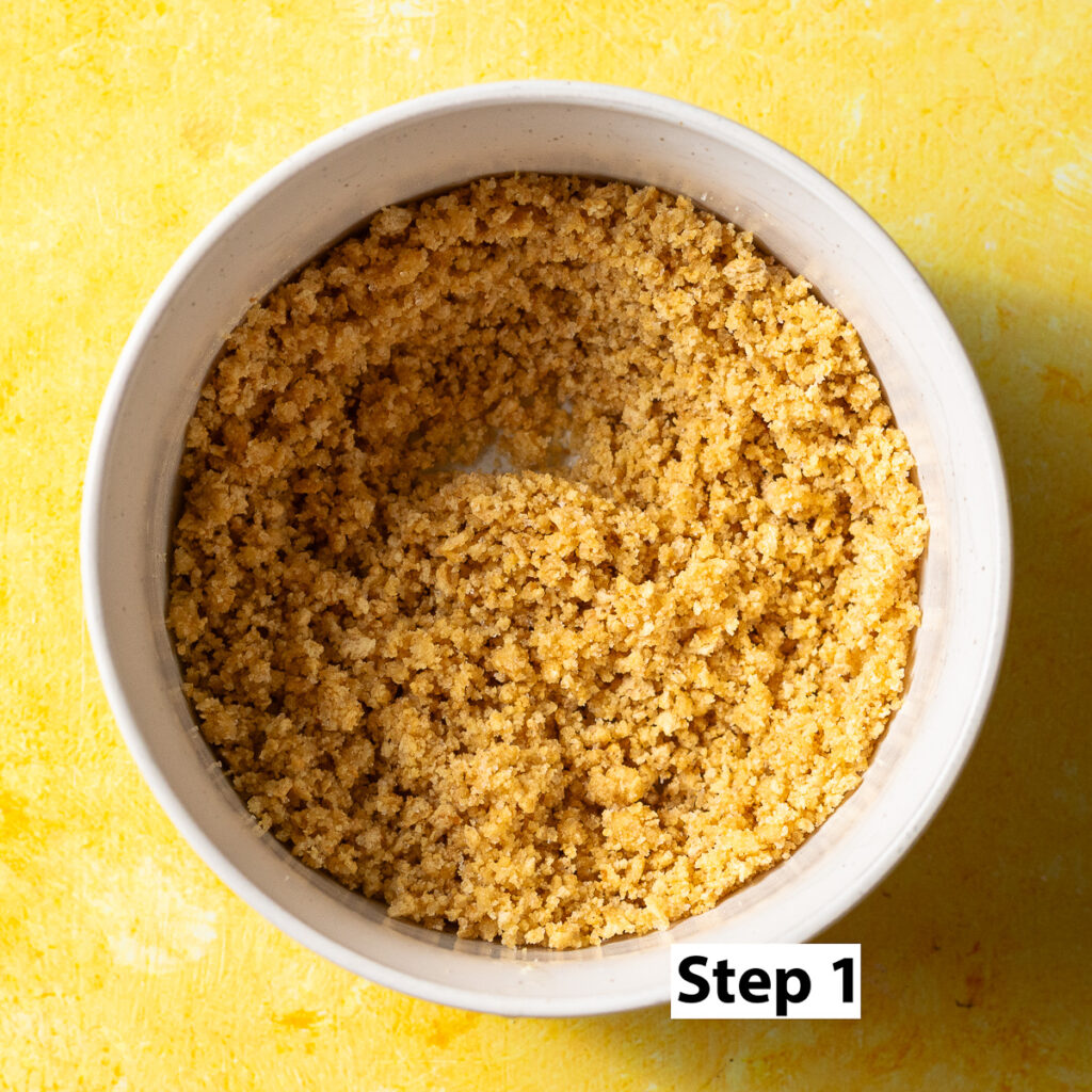 graham cracker crust for kini cheesecakes