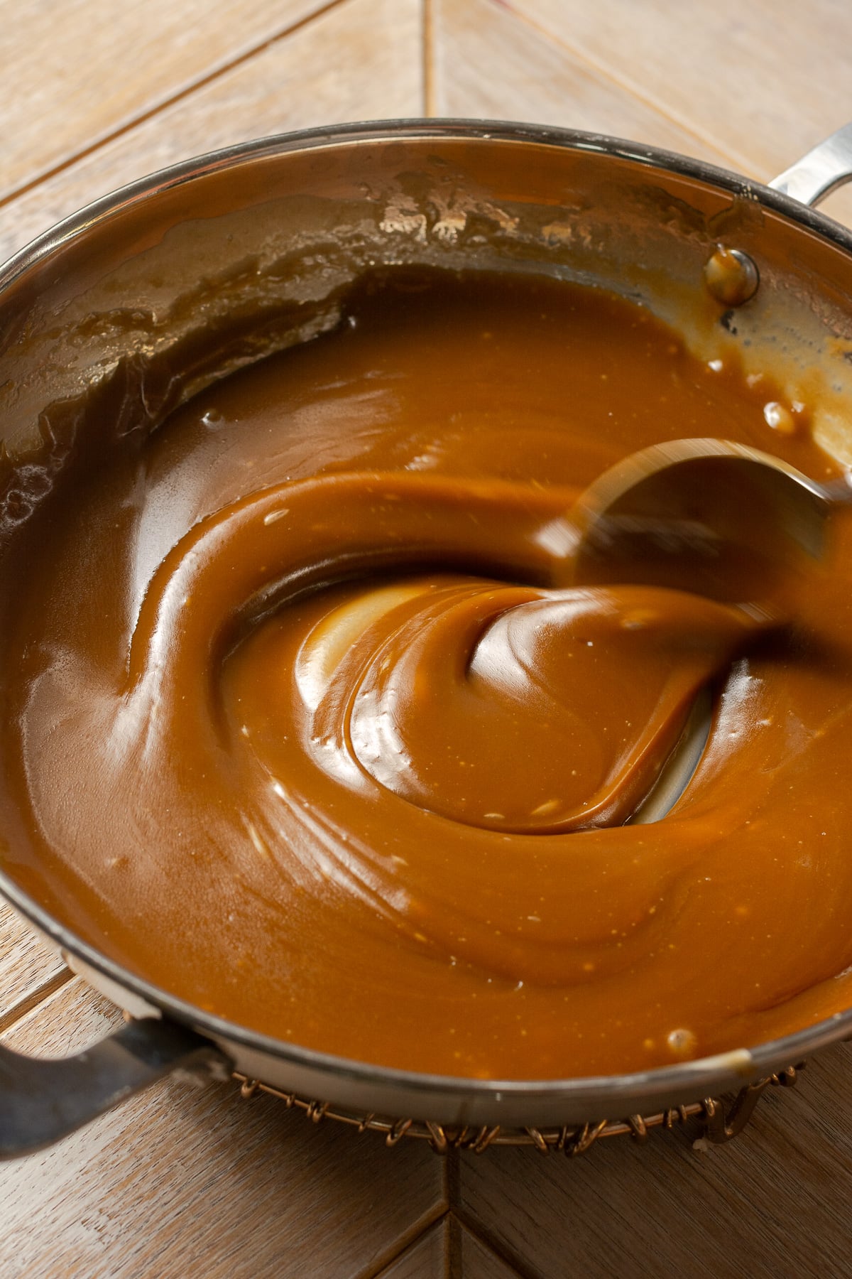 Easy Homemade Butterscotch Sauce - The Stush Kitchen