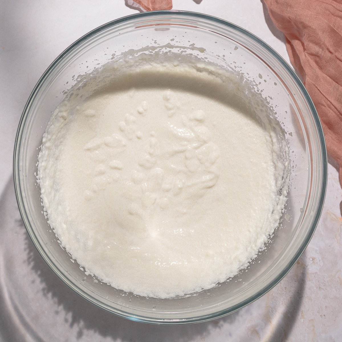 creamed butter, sugar and oil in a bowl