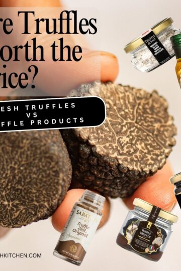 fresh truffles and truffle products.