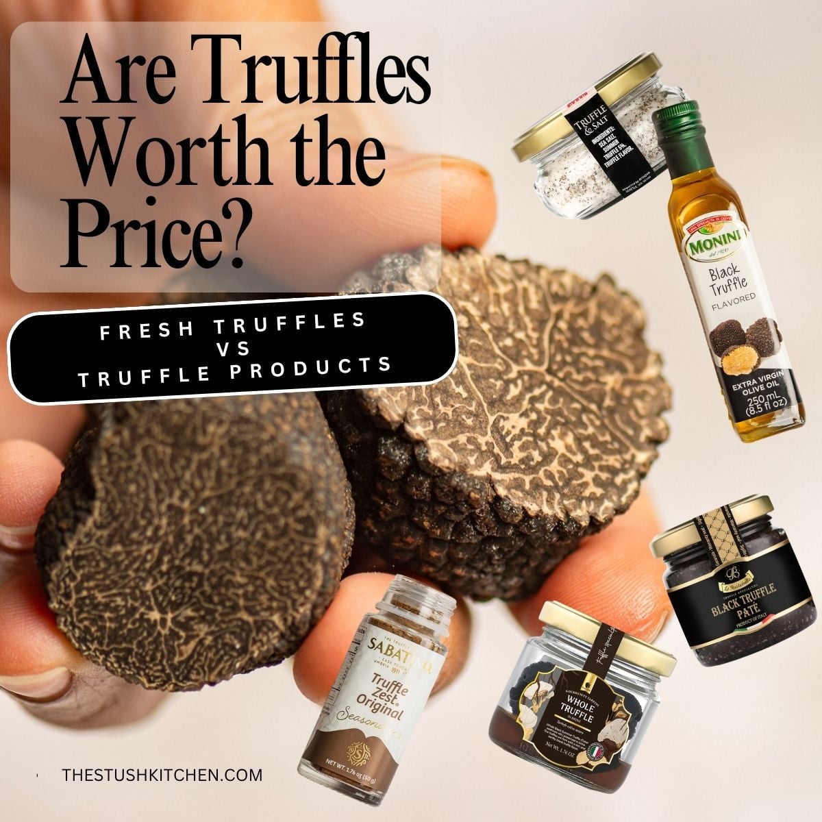 fresh truffles and truffle products.